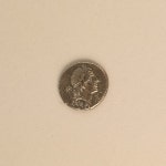 Silver denarius of Postumius Albinus | Roman | Late Republican | The Met