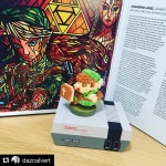 Photo: "Did you pick up any of the new Legend of Zelda range of amiibo? Which one is... unlock anything new in Zelda on the NES...