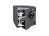 NEW-Combination Fire-Safe, 1.23 ft3, 16-3/8w x 19-3/8d x 17-7/8h, Gray-SFW123DEB-Newegg.com