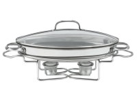 Cuisinart 7BSO-34 Stainless 13-1/2-Inch Oval Buffet Servers-Newegg.com