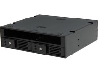 iStarUSA T-5K225T-SA 5.25 to Slim ODD and 2x2.5 SATA 6Gb/s Trayless Hot-Swap Cage - Newegg.com