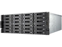 QNAP 24-Bay 10GbE iSCSI NAS, 4U, SATA 6G, 4 x 1GbE, 2 x 10GbE (SFP+), 40GbE-ready, Redundant PSU - Newegg.com