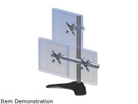 Ergotech 100-D28-B12 1 over 2 Heavy Duty LCD Desk Stand - Newegg.com