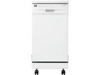 18 Portable Dishwasher with 6 Cycles, China/Crystal Cycle, No Heat Dry Option, Delay Start, Stainless Steel Interior and 59 dBA... 