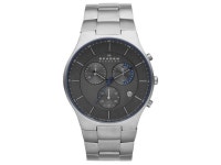 Skagen SKW6077 Mens Aktiv Balder Mens Titanium Link Chronograph Watch - Newegg.com