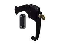 National, N178-376, Black, Push Button, Key Latch, Screen & Storm Doors With 1-3/4 Hole Spacing - Newegg.com