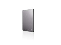 Seagate Backup Plus Slim 500GB Portable Hard Drive with Mobile Device Backup USB 3.0 (STCD500104) - Silver - Newegg.com