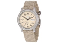 Seiko Mens SNK803 Seiko 5 Automatic Stainless Steel Watch with Beige Canvas Band-Newegg.com