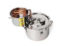 2 Gal 8L Copper Alcohol Water Distiller Moonshine Ethanol Still Stainless Boiler-Preorder will arrive on January 21th-Newegg.com
