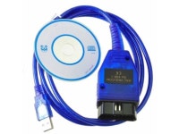 VAG 409.1 OBD2 USB Auto Diagnostics Tools Scanner + VCDS Software for VW Audi skoda seat USB Vag-Com interface cable J1962 16-Pin... 