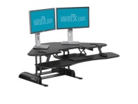 Height-Adjustable Standing Desk for Cubicles - VARIDESK Cube Corner 48-Newegg.com