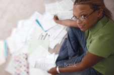 Woman with paperwork 이미지 (78482713) - 게티이미지뱅크 Woman with paperwork