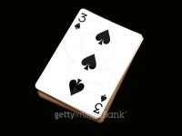 Three of Spades 이미지 (137417536) - 게티이미지뱅크 Three of Spades