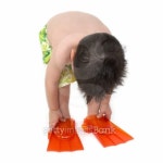 Adorable Boy Ready To Snorkel Over White 이미지 (96644189) - 게티이미지뱅크 Adorable Boy Ready To Snorkel Over White