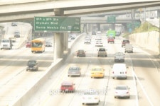 Freeway in santa monica , california 이미지 (87621059) - 게티이미지뱅크 Freeway in santa monica , california