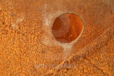 Hole in a rusty pipe 이미지 (92461796) - 게티이미지뱅크 Hole in a rusty pipe