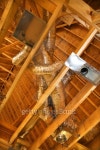 Duct work at construction site 이미지 (78055386) - 게티이미지뱅크 Duct work at construction site