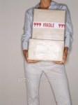 mid section view of a man holding packages 이미지 (stk316024rkn) - 게티이미지뱅크 mid section view of a man holding packages