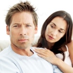 portrait of a young couple sitting together 이미지 (stk60690cor) - 게티이미지뱅크 portrait of a young couple sitting together