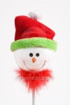 Snowman ornament on stick 이미지 (86506128) - 게티이미지뱅크 Snowman ornament on stick