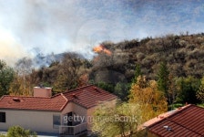 Approaching Brushfire 이미지 (140275387) - 게티이미지뱅크 Approaching Brushfire