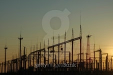 Electric power station silhouette 이미지 (92102929) - 게티이미지뱅크 Electric power station silhouette