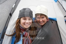 Grandmother and Granddaughter in Tent 이미지 (77736658) - 게티이미지뱅크 Grandmother and Granddaughter in Tent