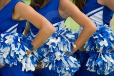 Cheerleaders in Uniform Holding Pom-Poms 이미지 (77736623) - 게티이미지뱅크 Cheerleaders in Uniform Holding Pom-Poms