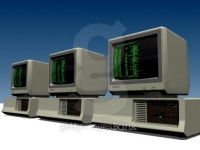 OLD PC 286 이미지 (137147921) - 게티이미지뱅크 OLD PC 286