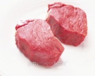 Raw beef (Tenderloin), high angle view 이미지 (79304815) - 게티이미지뱅크 Raw beef (Tenderloin), high angle view