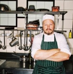 portrait of a butcher standing at a kitchen counter 이미지 (57448124) - 게티이미지뱅크 portrait of a butcher standing at a... 