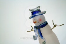 Glass Frosty Snowman decoration 이미지 (104632350) - 게티이미지뱅크 Glass Frosty Snowman decoration