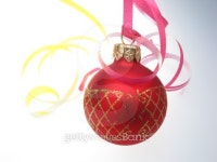 fur-tree  toy  ball with decorative tapes 이미지 (101697480) - 게티이미지뱅크 fur-tree  toy  ball with decorative tapes
