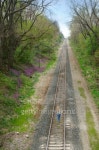 Woman Walking on Train Tracks 이미지 (92675409) - 게티이미지뱅크 Woman Walking on Train Tracks