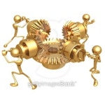 Teamwork Gears 이미지 (99141128) - 게티이미지뱅크 Teamwork Gears