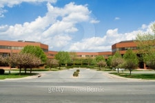 Street Entrance to Modern Brick Office Building 이미지 (144954510) - 게티이미지뱅크 Street Entrance to Modern Brick Office... 