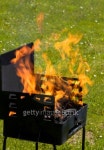 barbecue big flame on a sunny green lawn 이미지 (92220501) - 게티이미지뱅크 barbecue big flame on a sunny green lawn