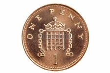 One penny coin (British) 이미지 (172239840) - 게티이미지뱅크 One penny coin (British)