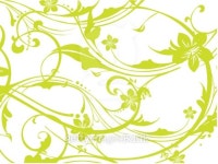 Vector illustration of green floral background 이미지 (94035790) - 게티이미지뱅크 Vector illustration of green floral background