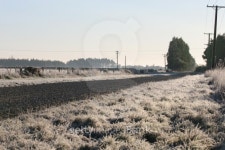 Frosty country road 이미지 (144278991) - 게티이미지뱅크 Frosty country road