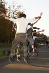 Rollers jumping 이미지 (99367373) - 게티이미지뱅크 Rollers jumping