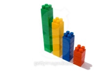 Chart from toy blocks 1 이미지 (99133622) - 게티이미지뱅크 Chart from toy blocks 1