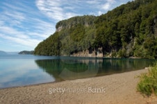 Beach on Lago Nuel Huapi 이미지 (92240122) - 게티이미지뱅크 Beach on Lago Nuel Huapi