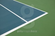 Tennis court lines 1 이미지 (91092524) - 게티이미지뱅크 Tennis court lines 1
