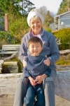 Grandmother hugging Asian grandson 이미지 (82803503) - 게티이미지뱅크 Grandmother hugging Asian grandson