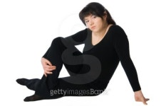 Serenity (woman in black gym suit) 이미지 (99697814) - 게티이미지뱅크 Serenity (woman in black gym suit)