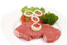 Steak with herbed butter 이미지 (99685521) - 게티이미지뱅크 Steak with herbed butter