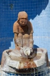 Spanish style fountain with sculpture 이미지 (147087196) - 게티이미지뱅크 Spanish style fountain with sculpture