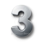 The number 3 이미지 (99759235) - 게티이미지뱅크 The number 3