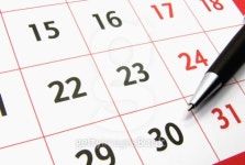 Calendar with a pen 2 이미지 (100055804) - 게티이미지뱅크 Calendar with a pen 2